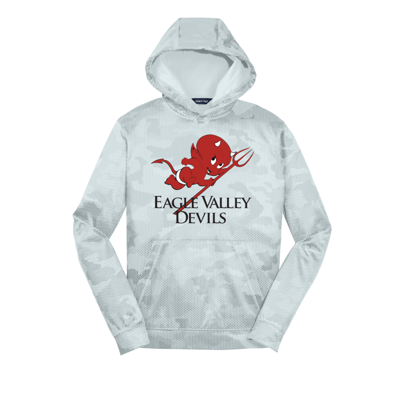 Youth CamoHex Fleece Hooded Pullover
