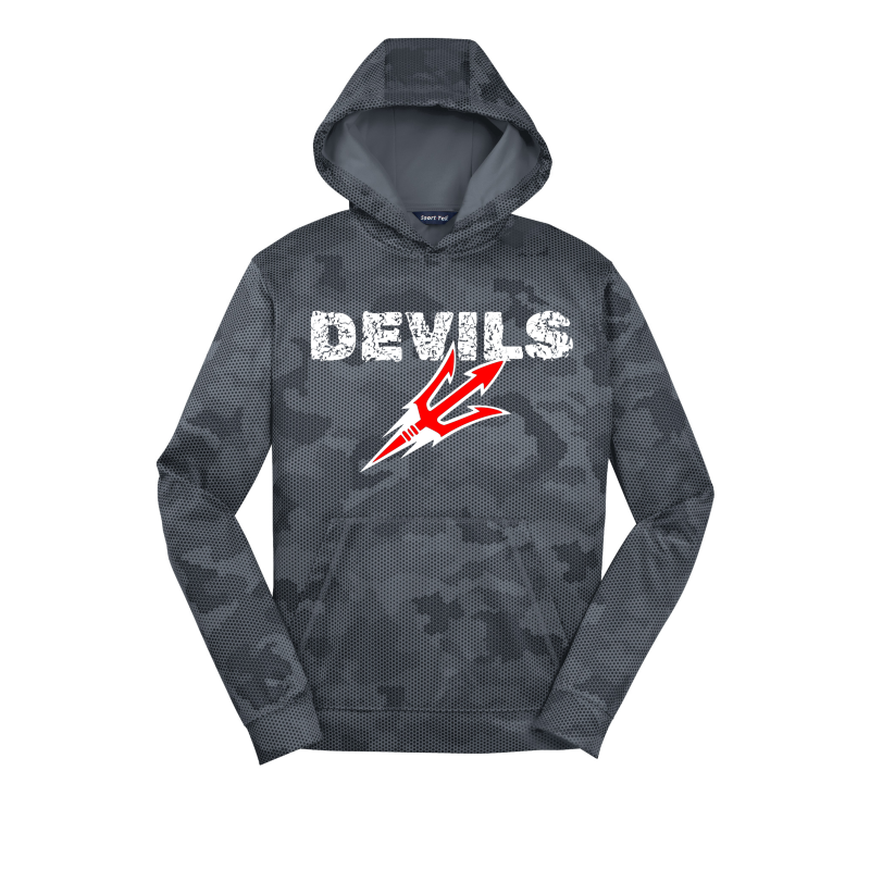Youth CamoHex Fleece Hooded Pullover
